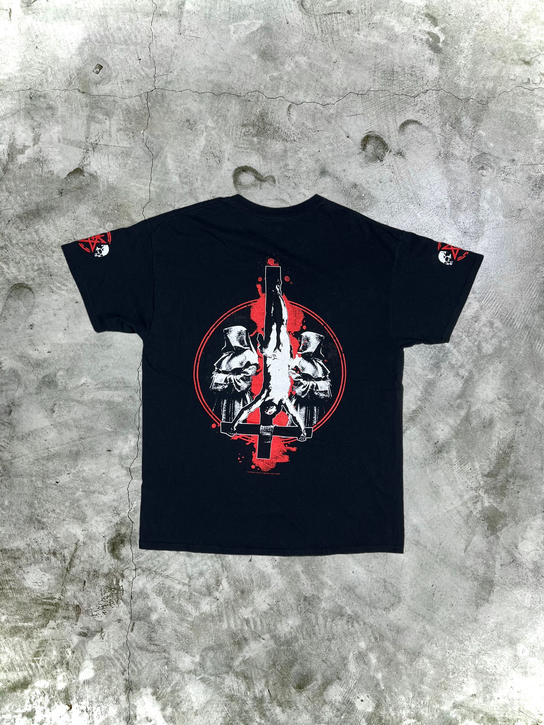 Band Tees Dark Funeral Swedish Black Metal Band Tee (L) GTMD428 Size US L / EU 52-54 / 3 - 6 Thumbnail