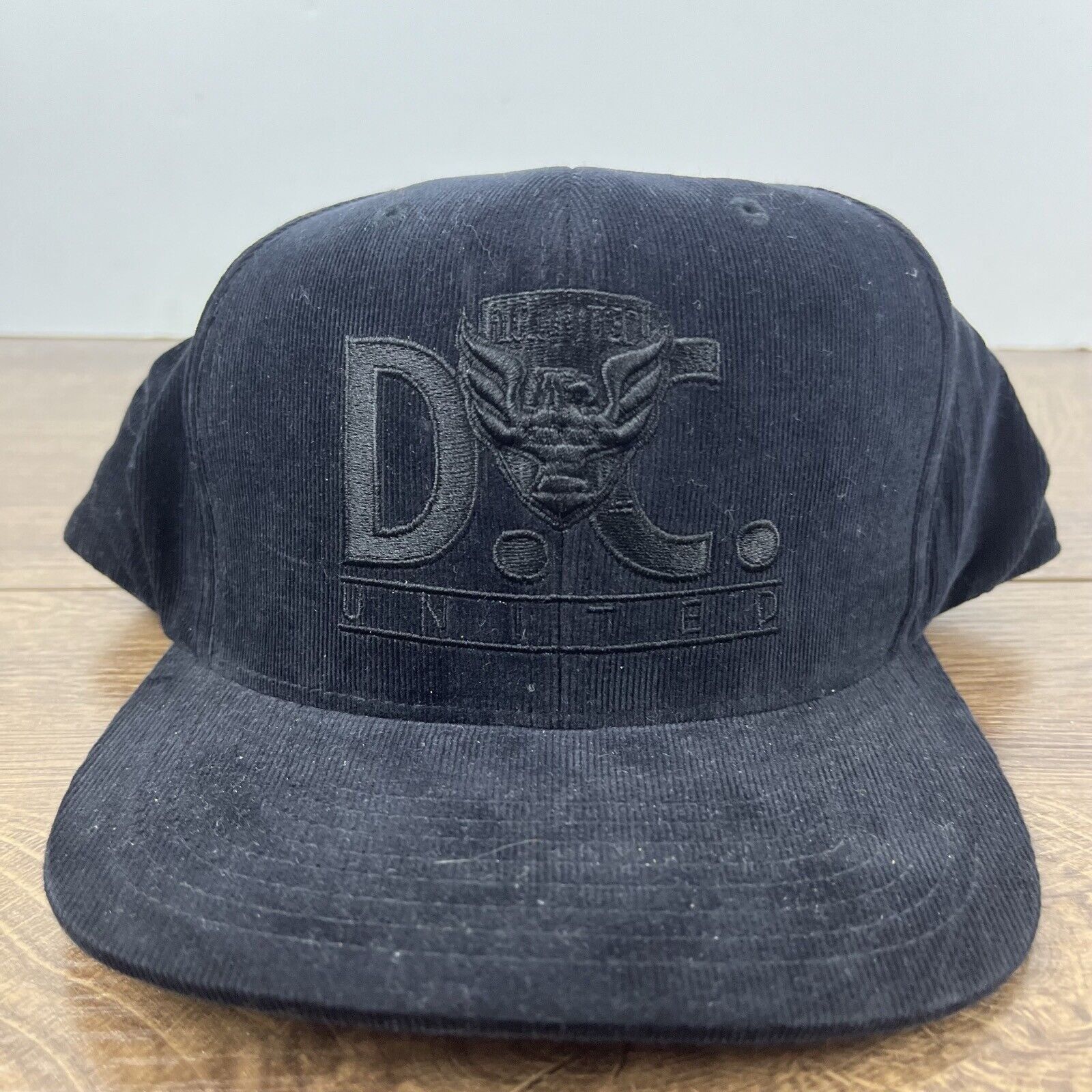 Mitchell & Ness DC United Snapback Hat Mitchell & Ness Black Cap Adjustable Size ONE SIZE - 6 Thumbnail