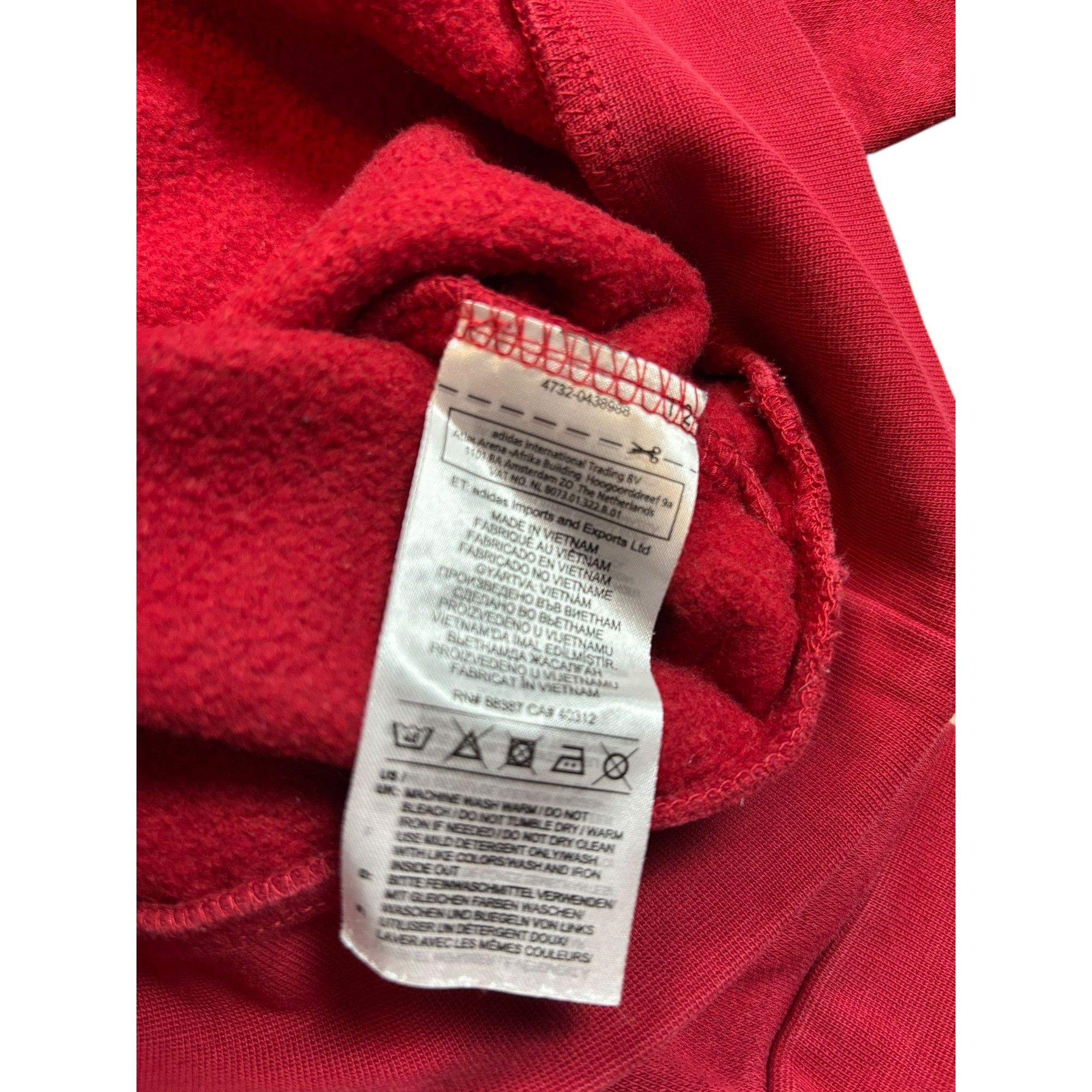 Adidas Adidas Womens Red Sweatshirt Size M Size M / US 6-8 / IT 42-44 - 6 Thumbnail