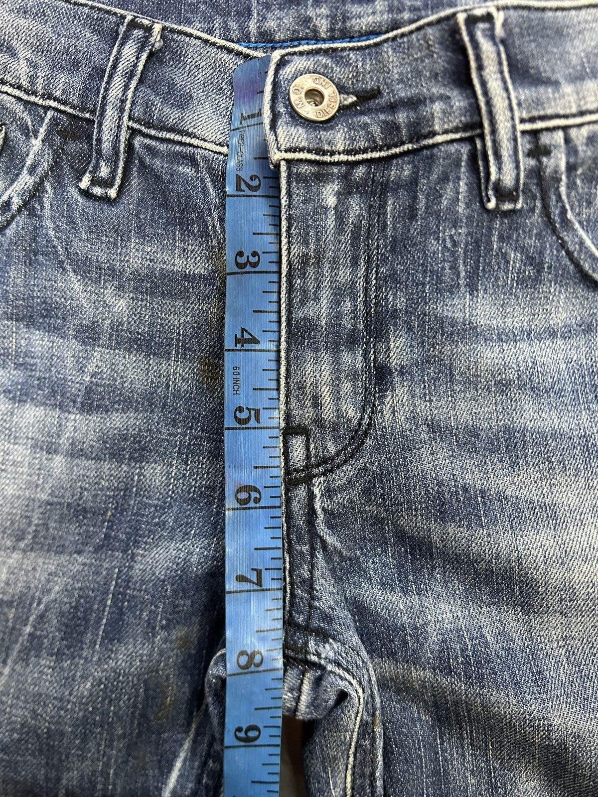 Adidas × Diesel Diesel X Adidas Super Faded Rusty Jeans Size US 29 - 22 Thumbnail