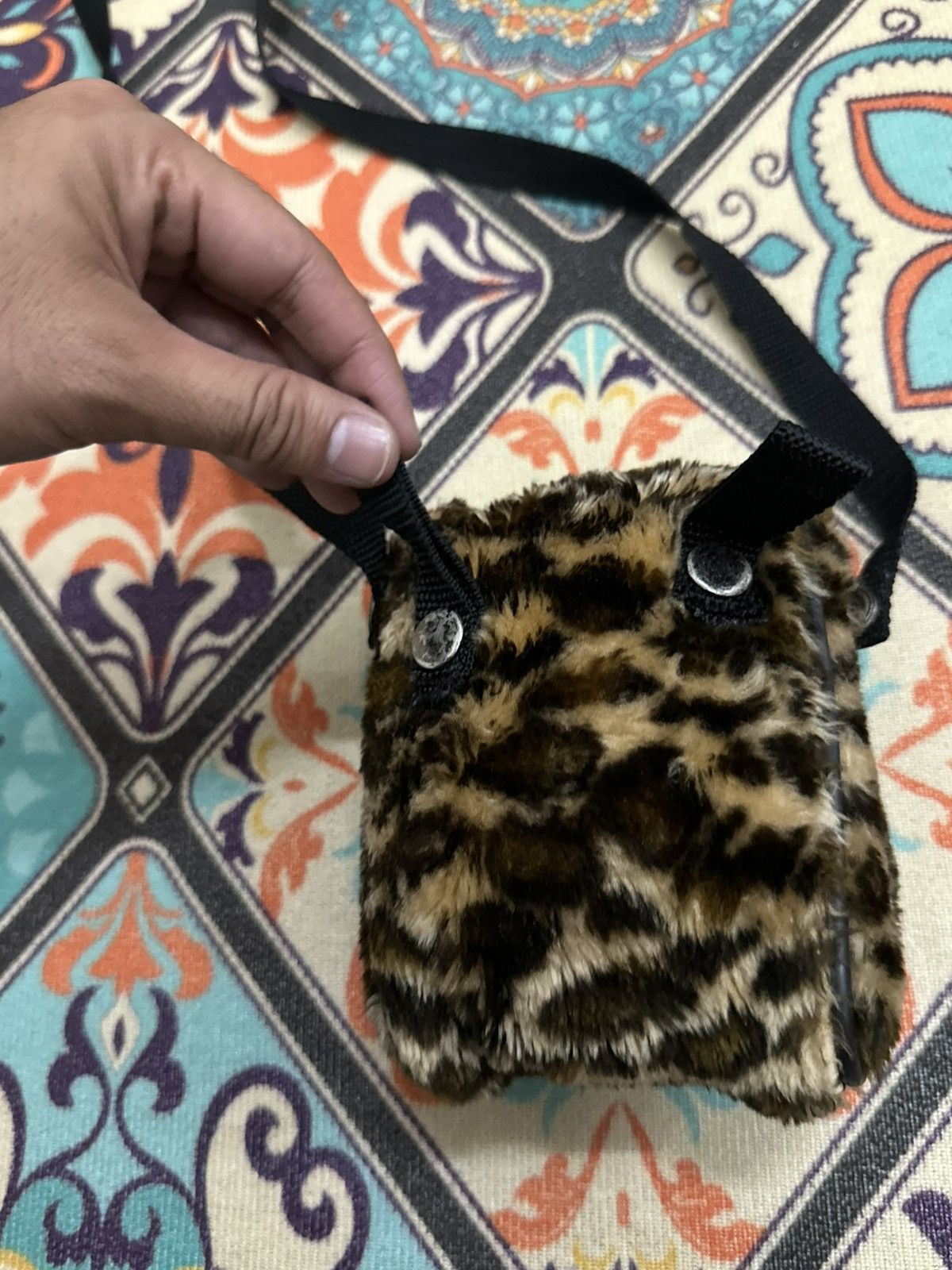 Mambo Vintage Mambo Leopard Fur Sling Bag Size ONE SIZE - 7 Thumbnail