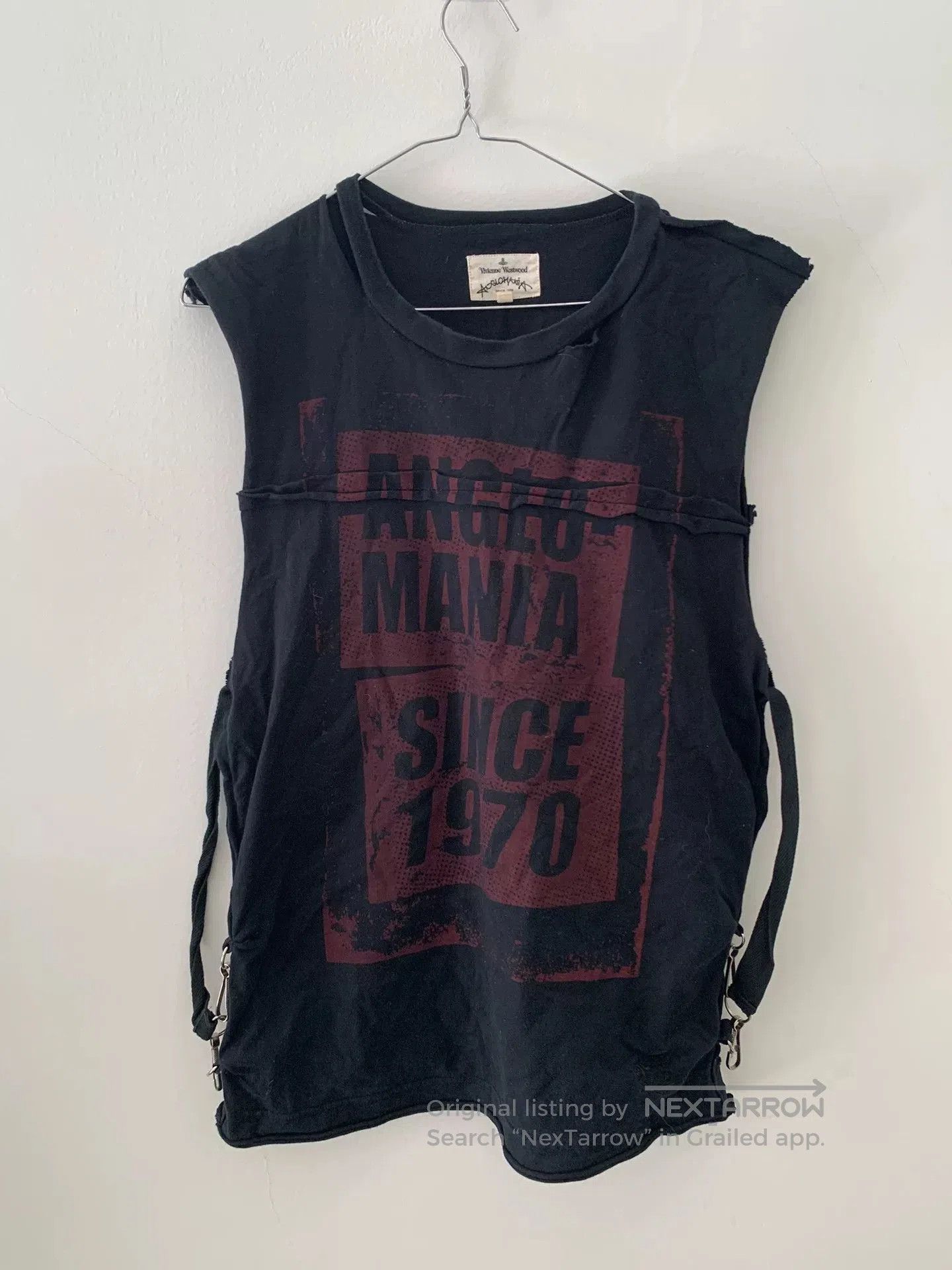 Vivienne Westwood vivienne westwood black punk style vest. Size M / US 6-8 / IT 42-44 - 1 Thumbnail