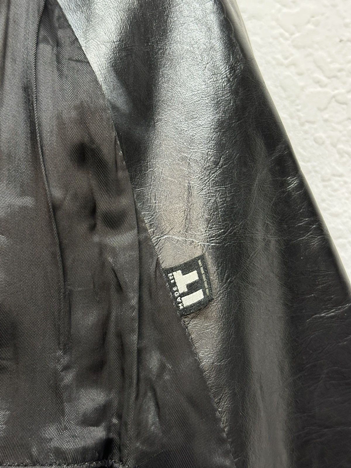 Versace Jeans Couture Versace Archival Double Breasted Leather Coat Jacket Size US XL / EU 56 / 4 - 14 Thumbnail