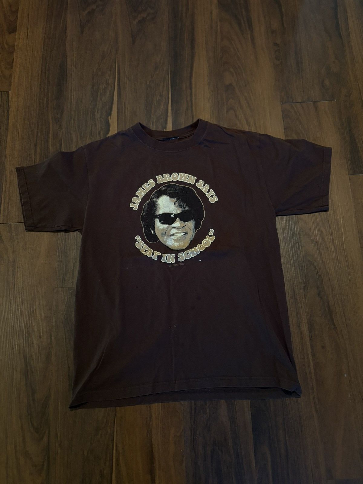 Vintage Vintage James brown tee Size US M / EU 48-50 / 2 - 2 Thumbnail