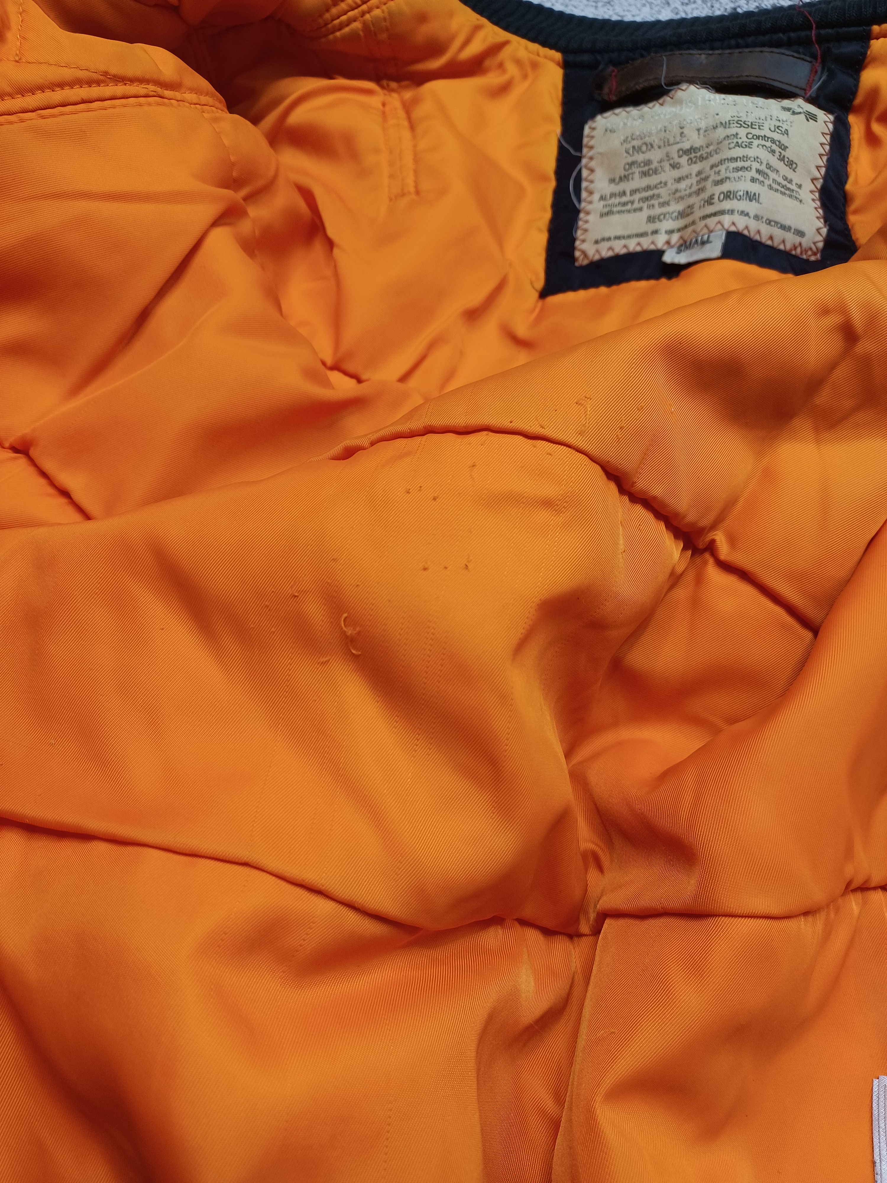 Alpha Industries × Vintage Alpha Industries Bomber Jacket Black S Size US S / EU 44-46 / 1 - 9 Thumbnail