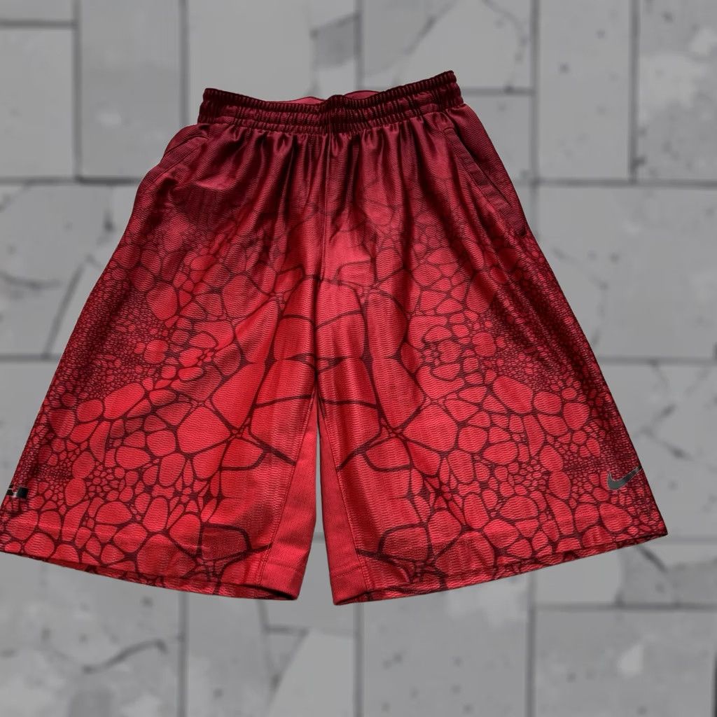 Kith × Nike Nike x Kith Lebron James Floral Shorts Black | Grailed