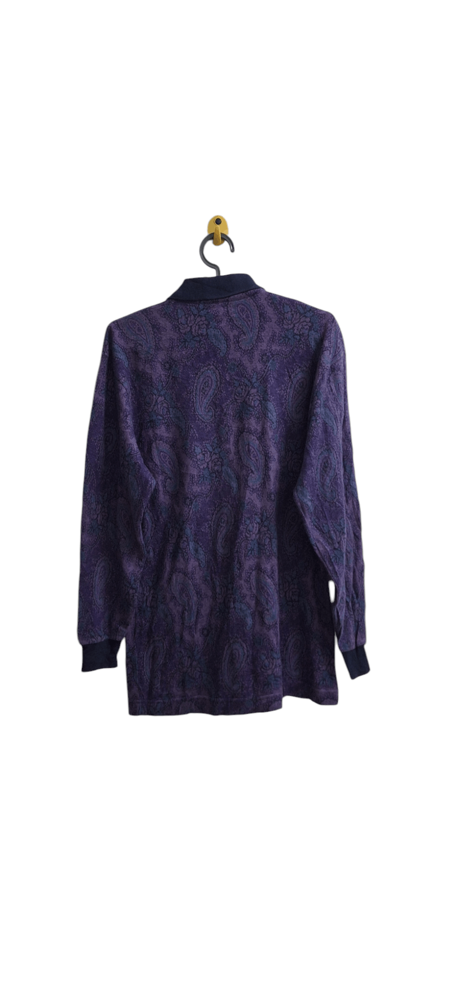 Longchamp × Vintage Vintage Longchamp Paris Paisley Wool Cotton Size US M / EU 48-50 / 2 - 6 Thumbnail