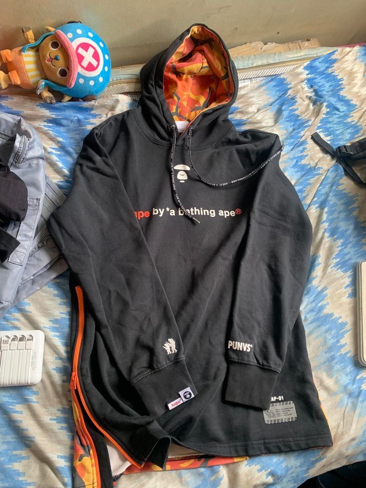 Aape Aape by A Bathing Ape Pullover Hoodie Size US L / EU 52-54 / 3 - 2 Thumbnail