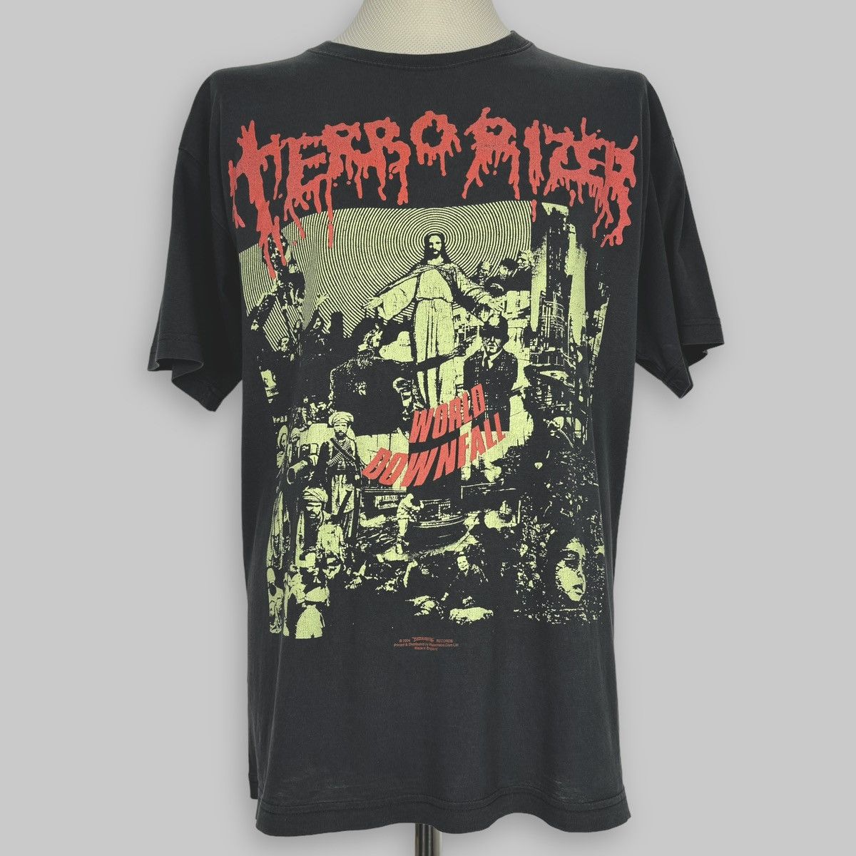 Band Tees Vintage 2004 Terrorizer ‘World Downfall’ Euro T Shirt Size US L / EU 52-54 / 3 - 1 Thumbnail