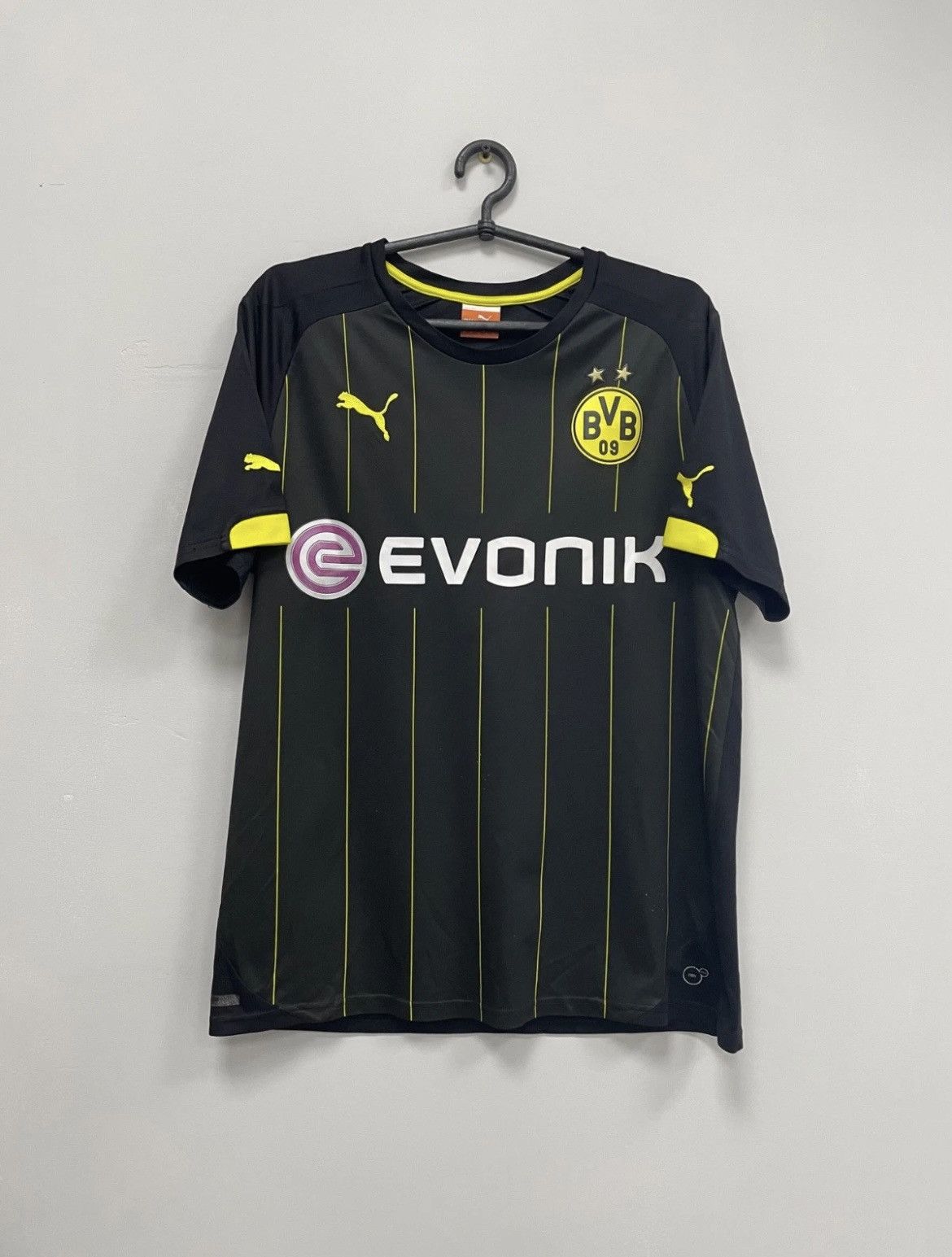 Puma Borussia Dortmund 2014/2016 Away Football Shirt Jersey Puma Size US M / EU 48-50 / 2 - 1 Thumbnail