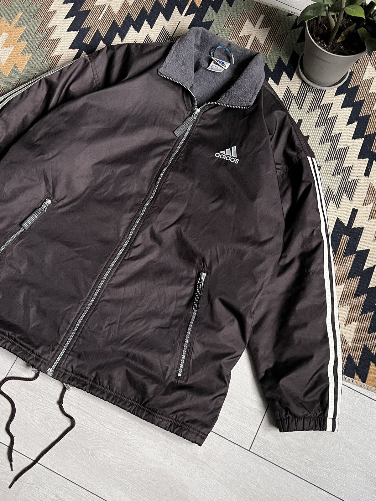 Adidas × Vintage Vintage Adidas Brown Coach Jacket Size US M / EU 48-50 / 2 - 5 Thumbnail