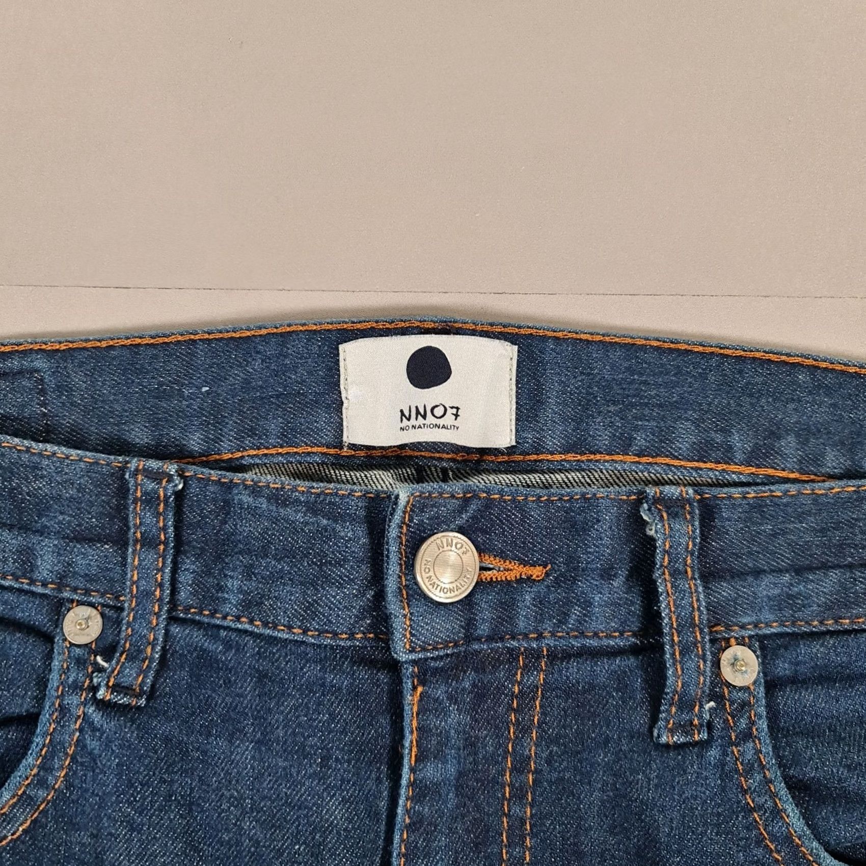 NN07 NN07 Jeans Slim Fit Stretch Denim W33 L32 Blue Mens Jeans NN07 Slim Fit Jeans 5-Pocket Zip Fly 98% Cotton 2% Elastane Boys Girls (adjusted) Size US 33 - 5 Thumbnail