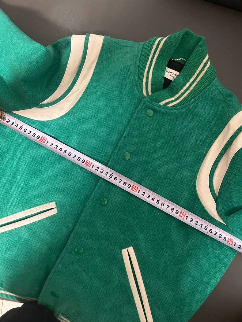 Saint Laurent Paris Saint Laurent Paris 2017 SS Green Teddy Jacket 2505-Nextarr Size US XS / EU 42 / 0 - 8 Thumbnail