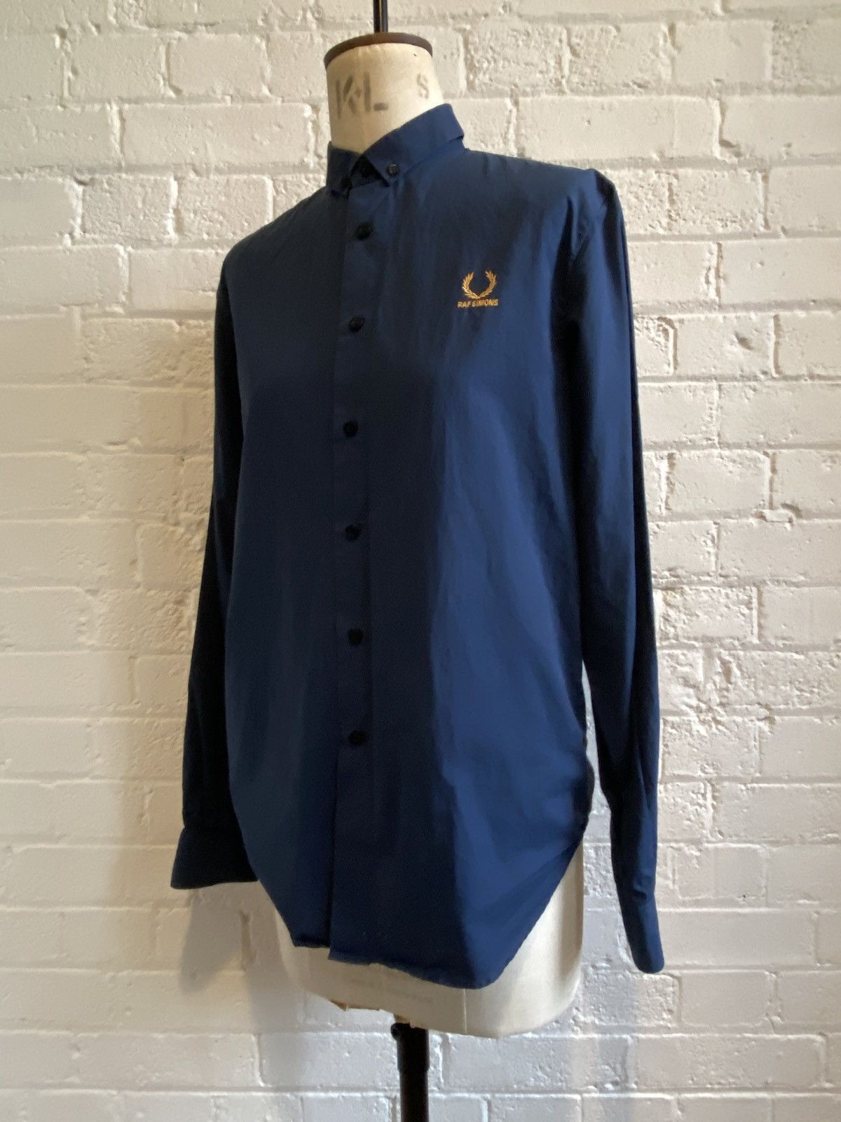 Raf Simons RAF Simons button up blue shirt Size US M / EU 48-50 / 2 - 4 Thumbnail