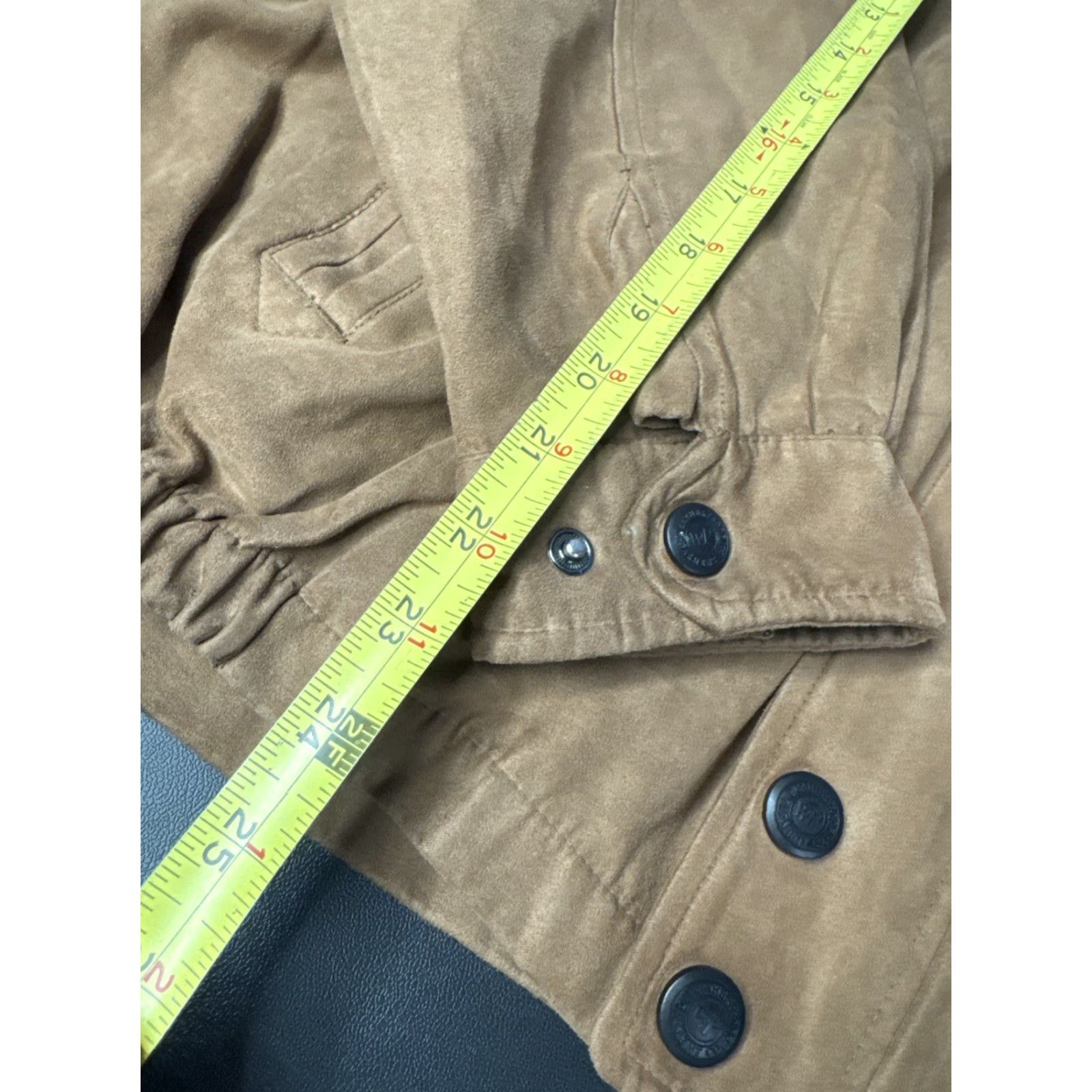 Weatherproof Weatherproof Men's Brown Faux Suede Size M Full Zip Jacket Jerry Seinfeld Jacket Size US M / EU 48-50 / 2 - 7 Thumbnail