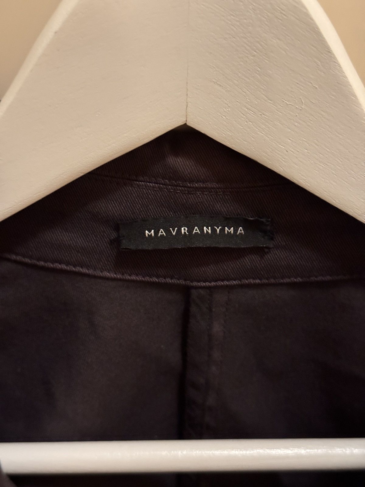 Mavranyma Mavranyma Garment-Dyed Cotton Jacket giacca Size US M / EU 48-50 / 2 - 2 Thumbnail