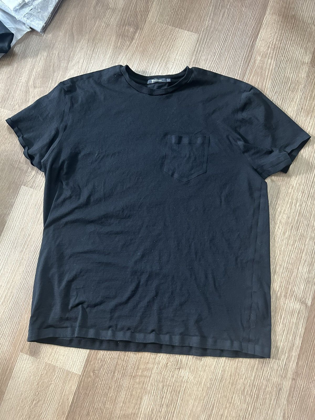 T by Alexander Wang T by Alexander Wang Black Pocket Tee Size US L / EU 52-54 / 3 - 1 Thumbnail
