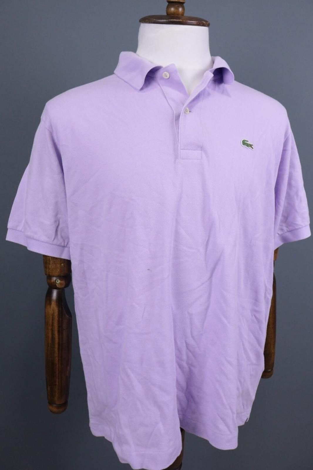 Lacoste Lacoste Purple Short Sleeve Polo Shirt Size 7/ US XXL Size US XXL / EU 58 / 5 - 5 Thumbnail