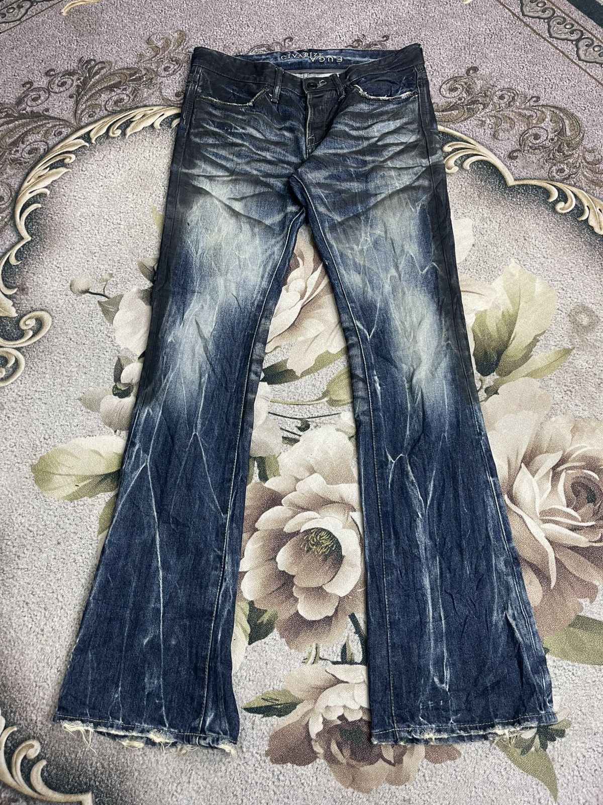 GOSTAR DE FUGA Civarize Fuga Flare Jeans Streetwear Size US 32 / EU 48 - 23 Thumbnail