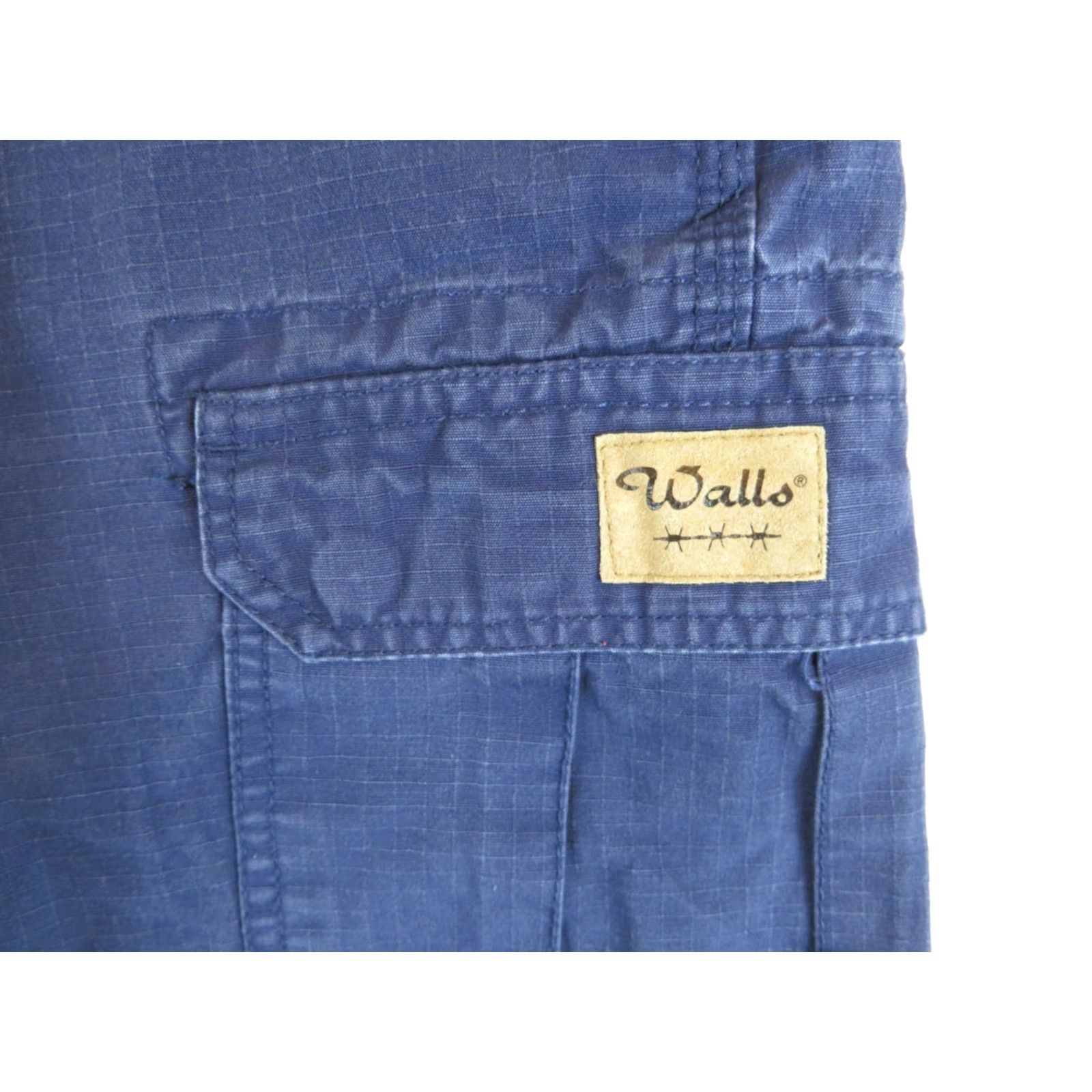 Walls Walls Cargo Shorts Women 8-10 Blue Workwear Farm Outdoor Cargo Shorts Ladies Mens? Size 30" / US 8 / IT 44 - 2 Thumbnail