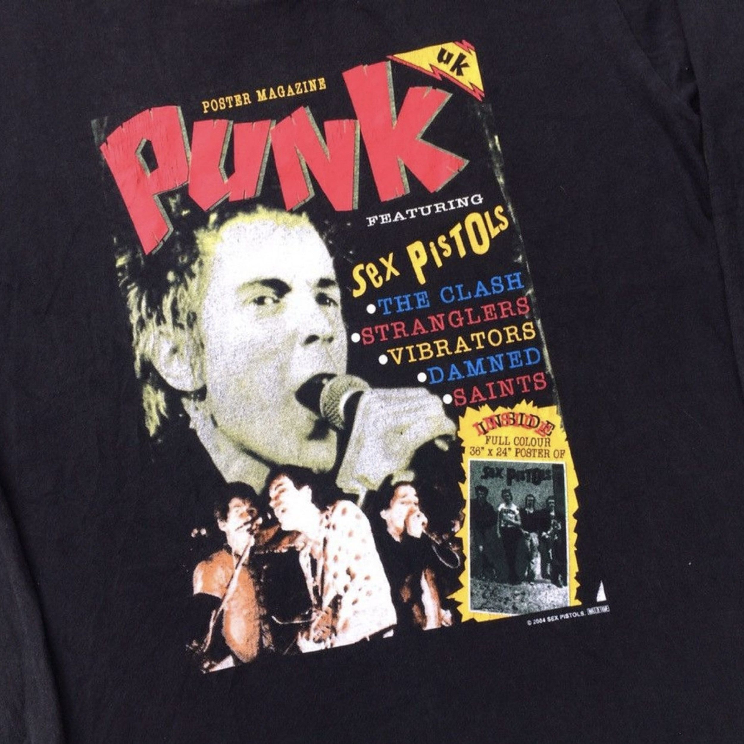 Vintage Vintage Sex Pistols Band T-Shirt Long Sleeve Size US S / EU 44-46 / 1 - 5 Thumbnail