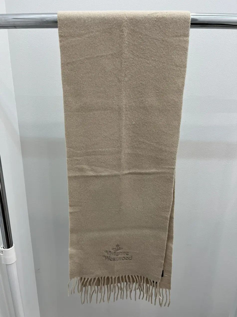Vivienne Westwood Vivienne Westwood Orb Logo Wool Scarf Size ONE SIZE - 1 Thumbnail