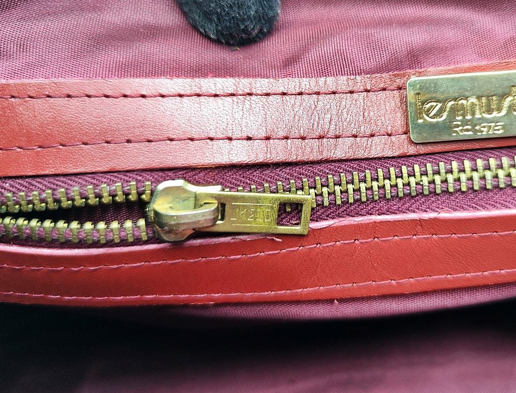 Cartier original CARTIER Bordeaux Leather Boston 33 Bag Size ONE SIZE - 15 Thumbnail