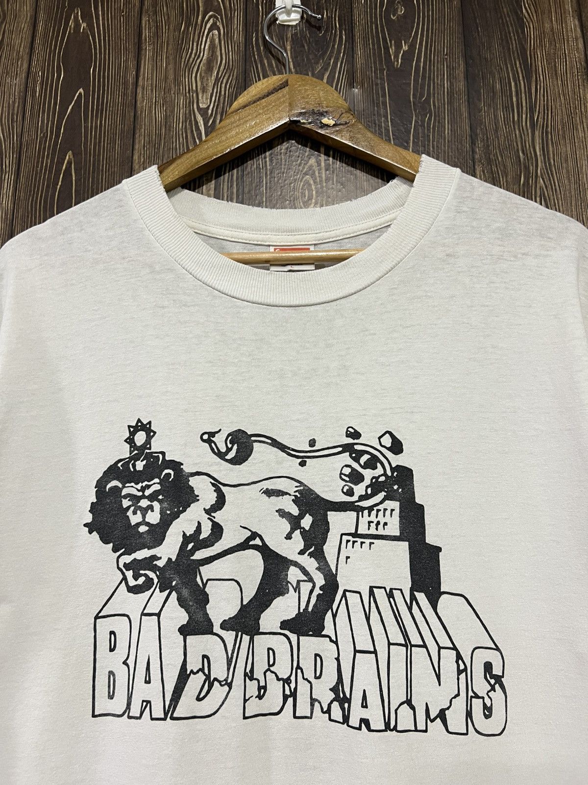 Supreme Vintage Supreme x Bad Brains Box Logo Tshirt Size US L / EU 52-54 / 3 - 2 Thumbnail