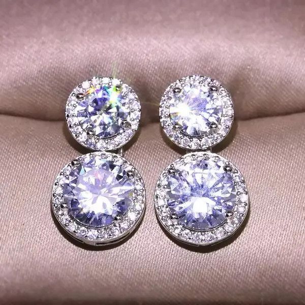 Jewelry Hayakawa x Fumie Round Cubic Zirconia Earring Size ONE SIZE - 6 Thumbnail
