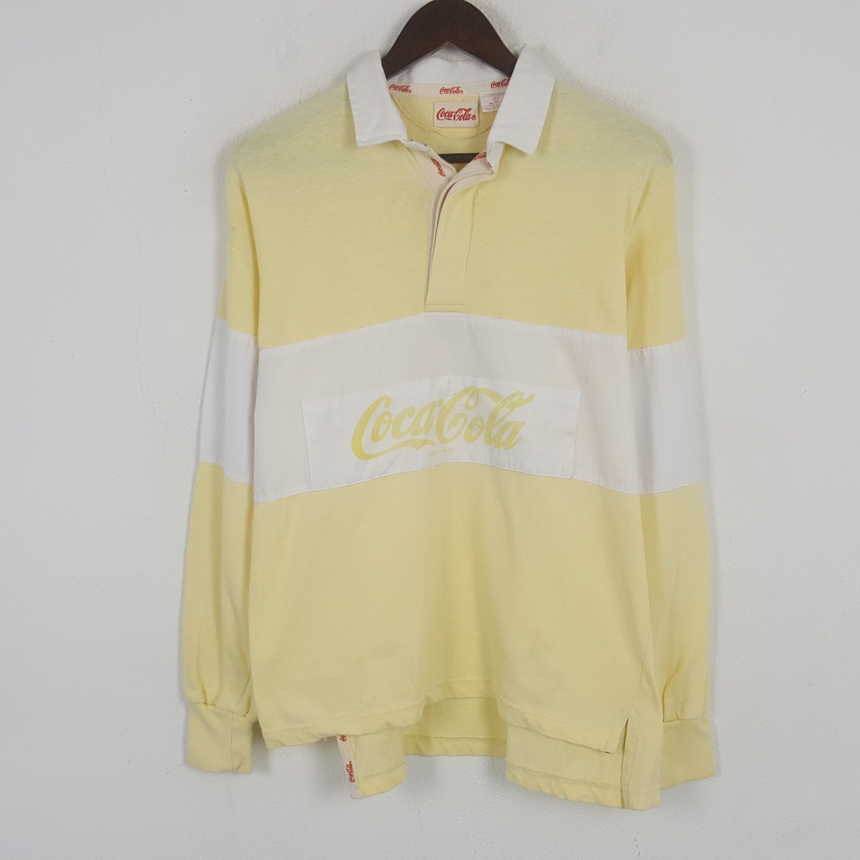 Coca Cola × Vintage Vintage Coca Cola Polos Shirt Size US L / EU 52-54 / 3 - 1 Thumbnail
