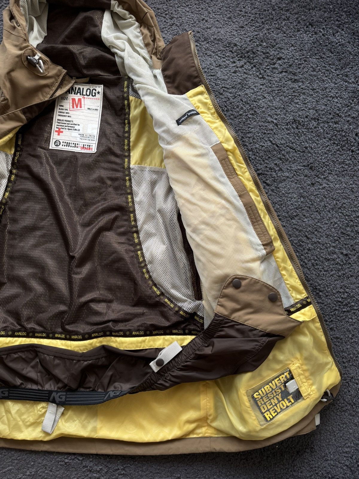 Analog × Burton × Vintage Vtg 90's Analog Multi Pocket jacket Size M / US 6-8 / IT 42-44 - 10 Thumbnail