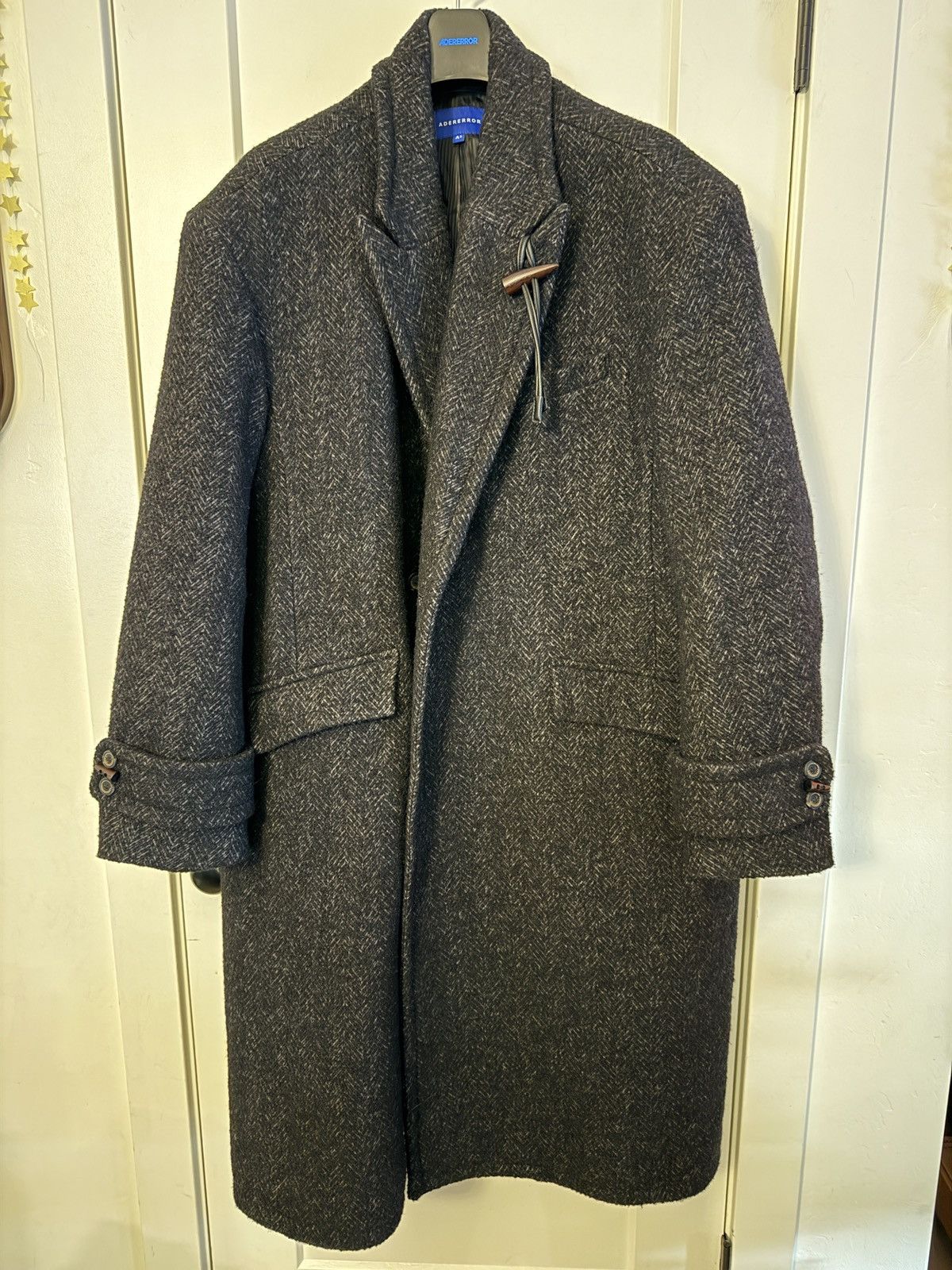 Ader Error Ader Error Black Meffice Coat Size US L / EU 52-54 / 3 - 1 Thumbnail