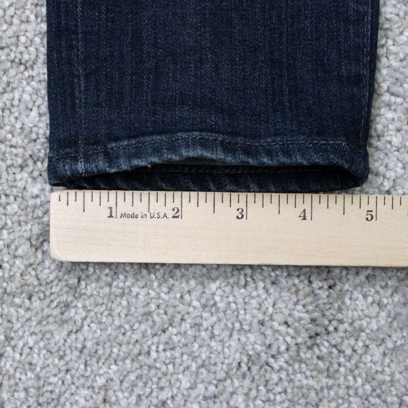Vintage AG Adriano Goldschmied Jeans Women 26 x 28 Blue Legging Ankle Super Skinny Ankle Size 26" / US 2 / IT 38 - 5 Thumbnail