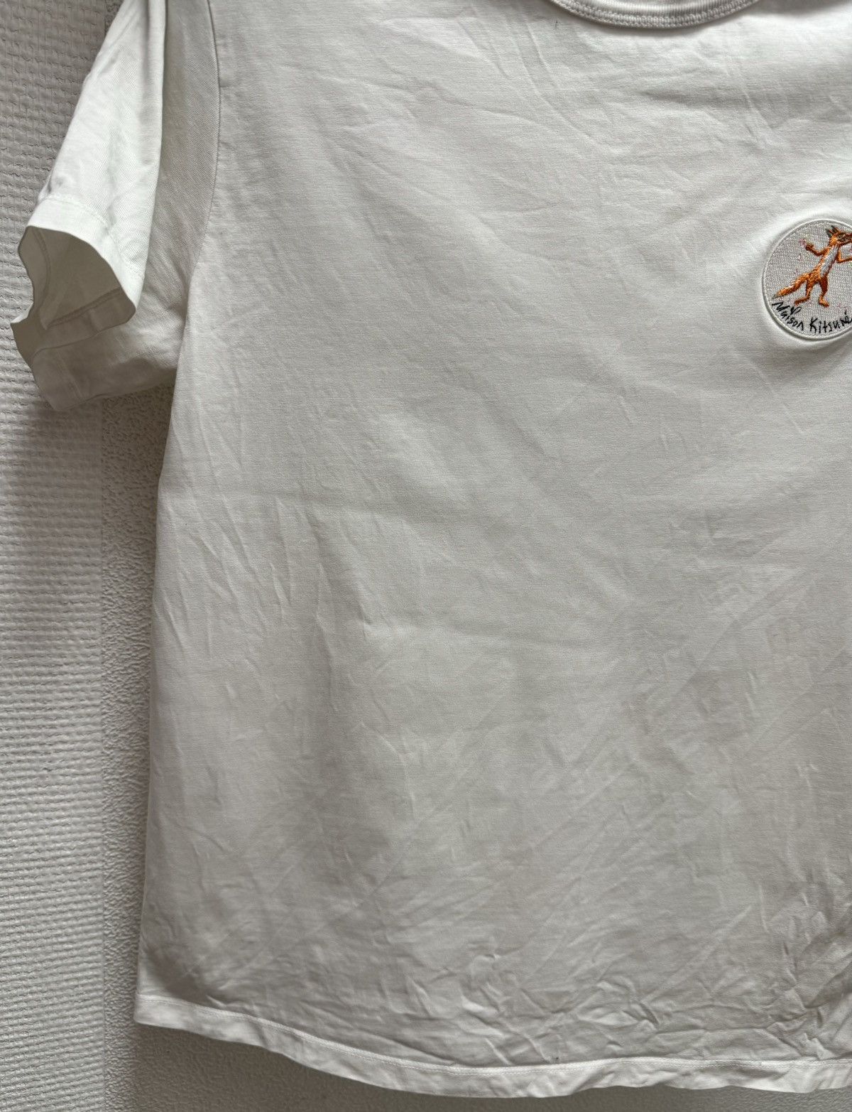 Maison Kitsune Maison kitsune white fox t-shirt M sz Size US M / EU 48-50 / 2 - 4 Thumbnail
