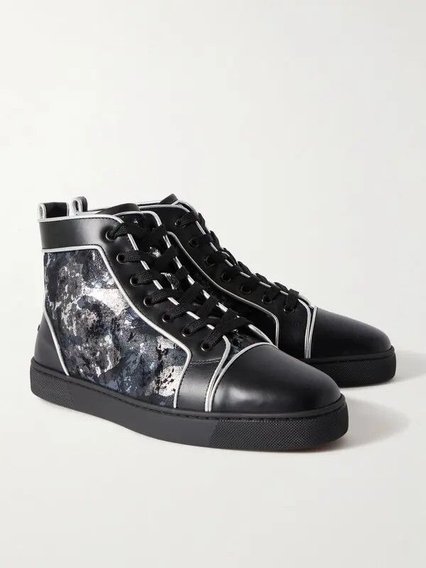 Christian Louboutin o1s1wg110225 Sneaker in Black Size US 13 / EU 46 - 3 Thumbnail