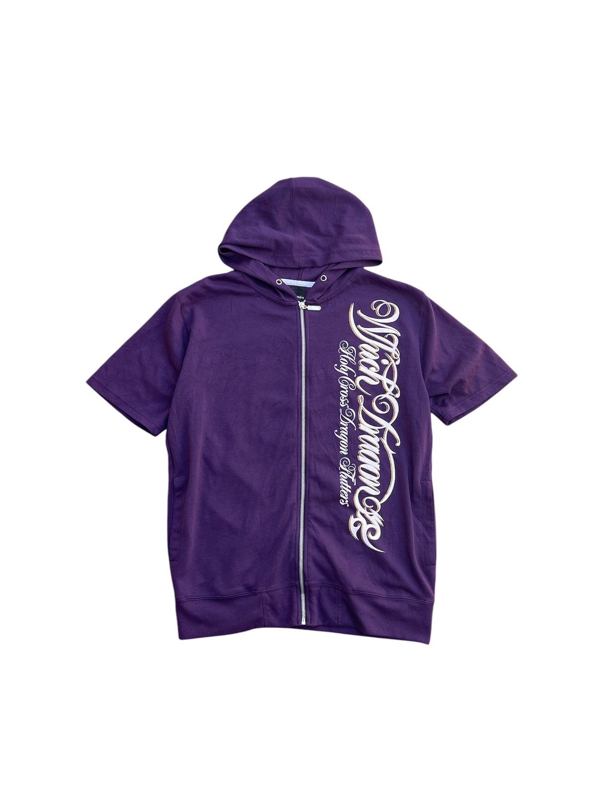 Beaumere BEAUMERE PURPLE TRIBAL POEM HOODIE PUNK Y2K Size US S / EU 44-46 / 1 - 1 Thumbnail