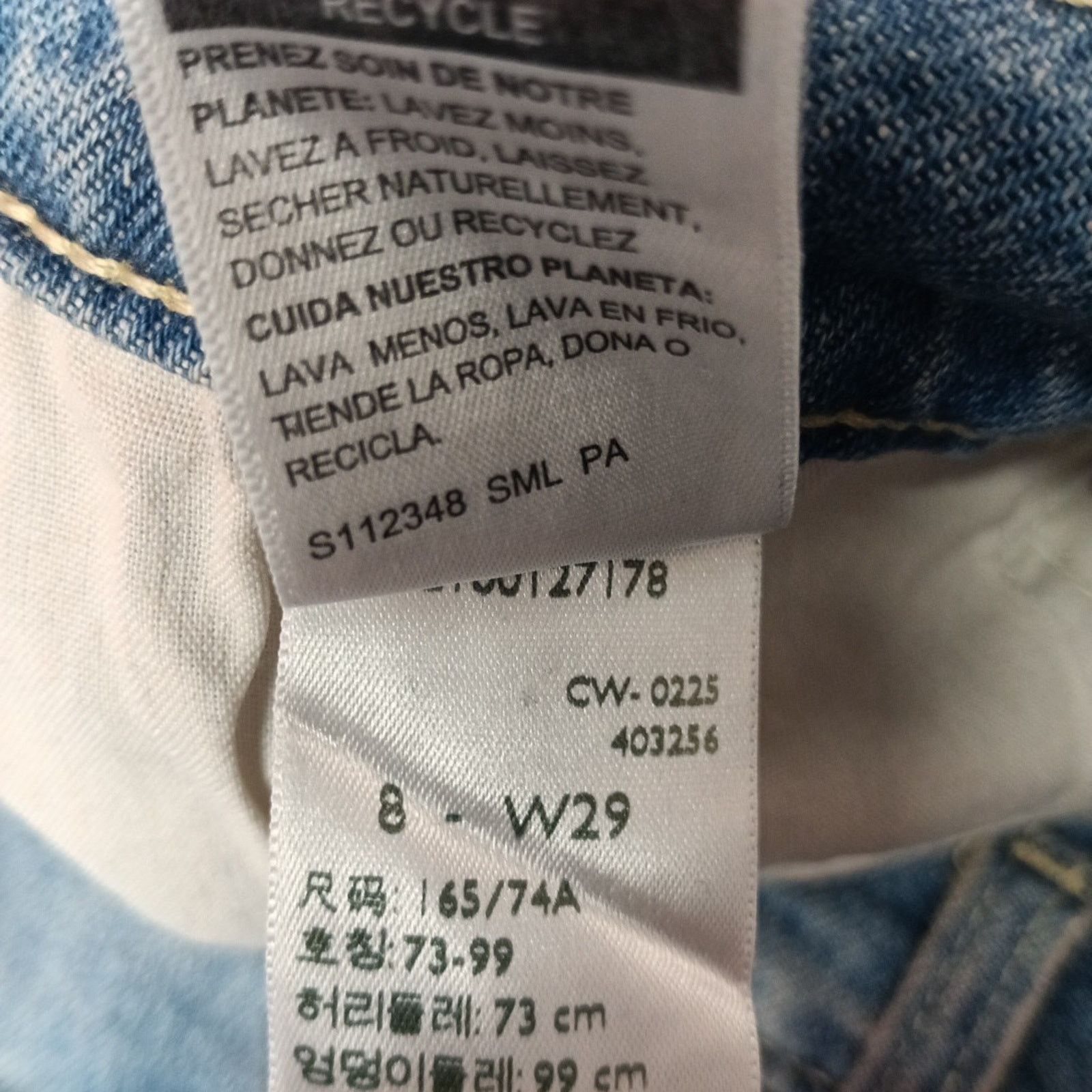 Levi's Levi Strauss Blue Denim Pleated Skirt Women's Size 8 W29 Size 30" / US 8 / IT 44 - 7 Thumbnail