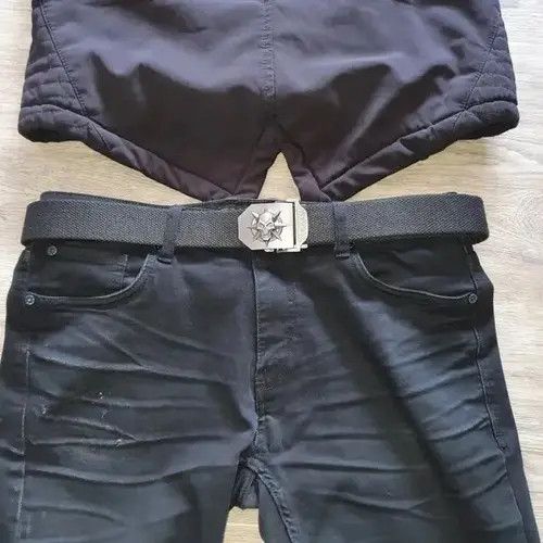 VIBE Canvas Slide Buckle Waist Belts Size ONE SIZE - 4 Thumbnail