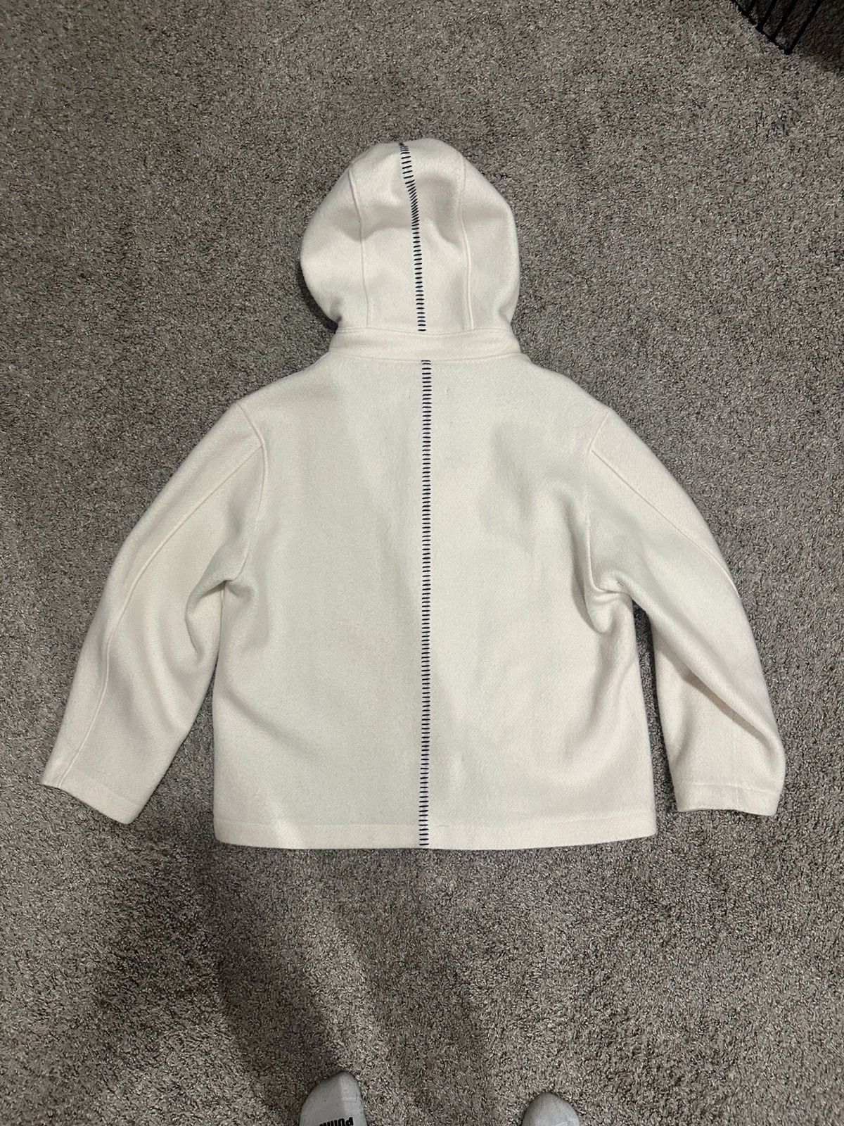 3MAN 3MAN Wool White Blanket Parka New Size US S / EU 44-46 / 1 - 3 Thumbnail