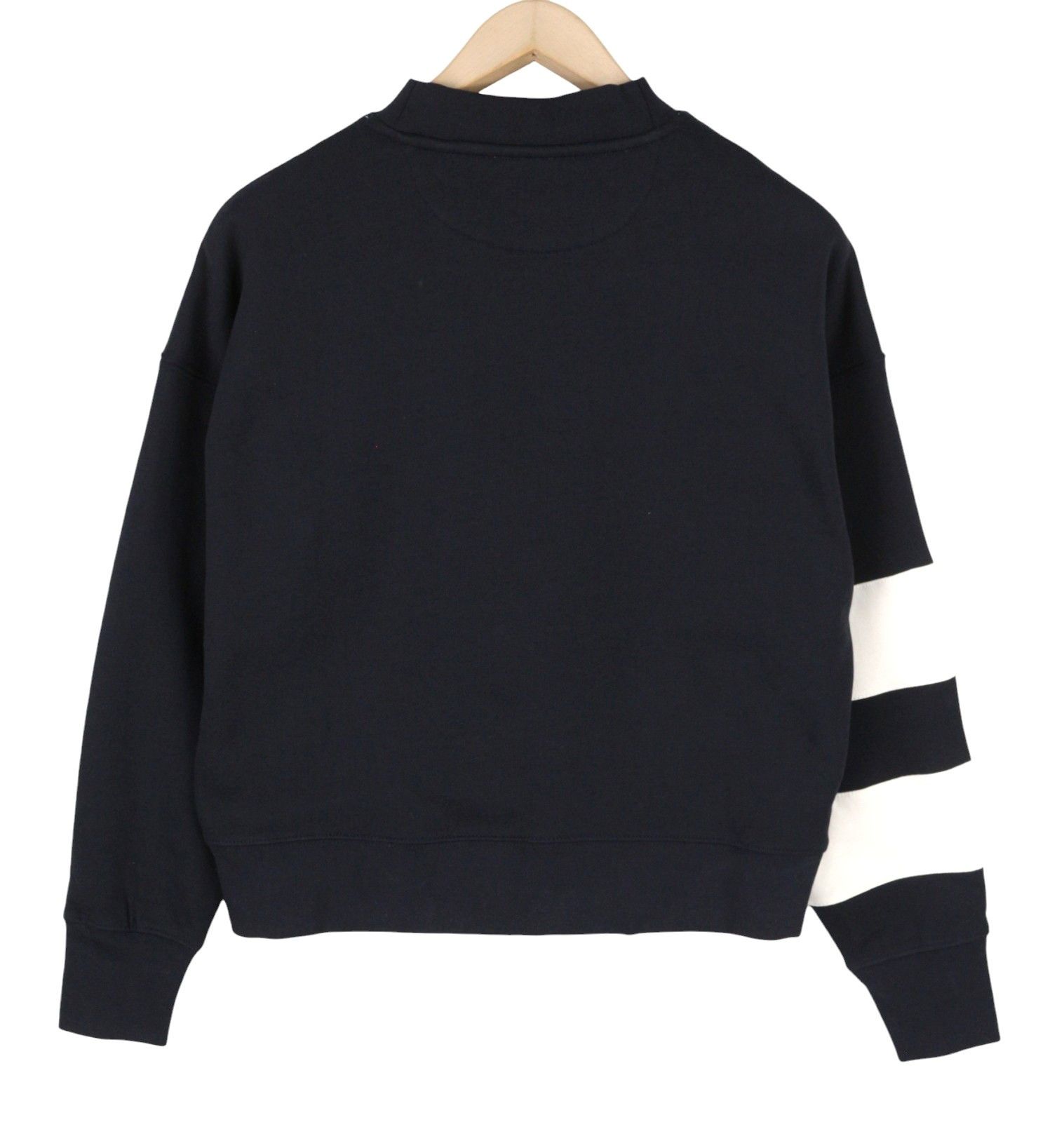 Gant RETRO LOGO BLOCK XS Blue Oversized Sweatshirt 87216 Size XS / US 0-2 / IT 36-38 - 2 Thumbnail