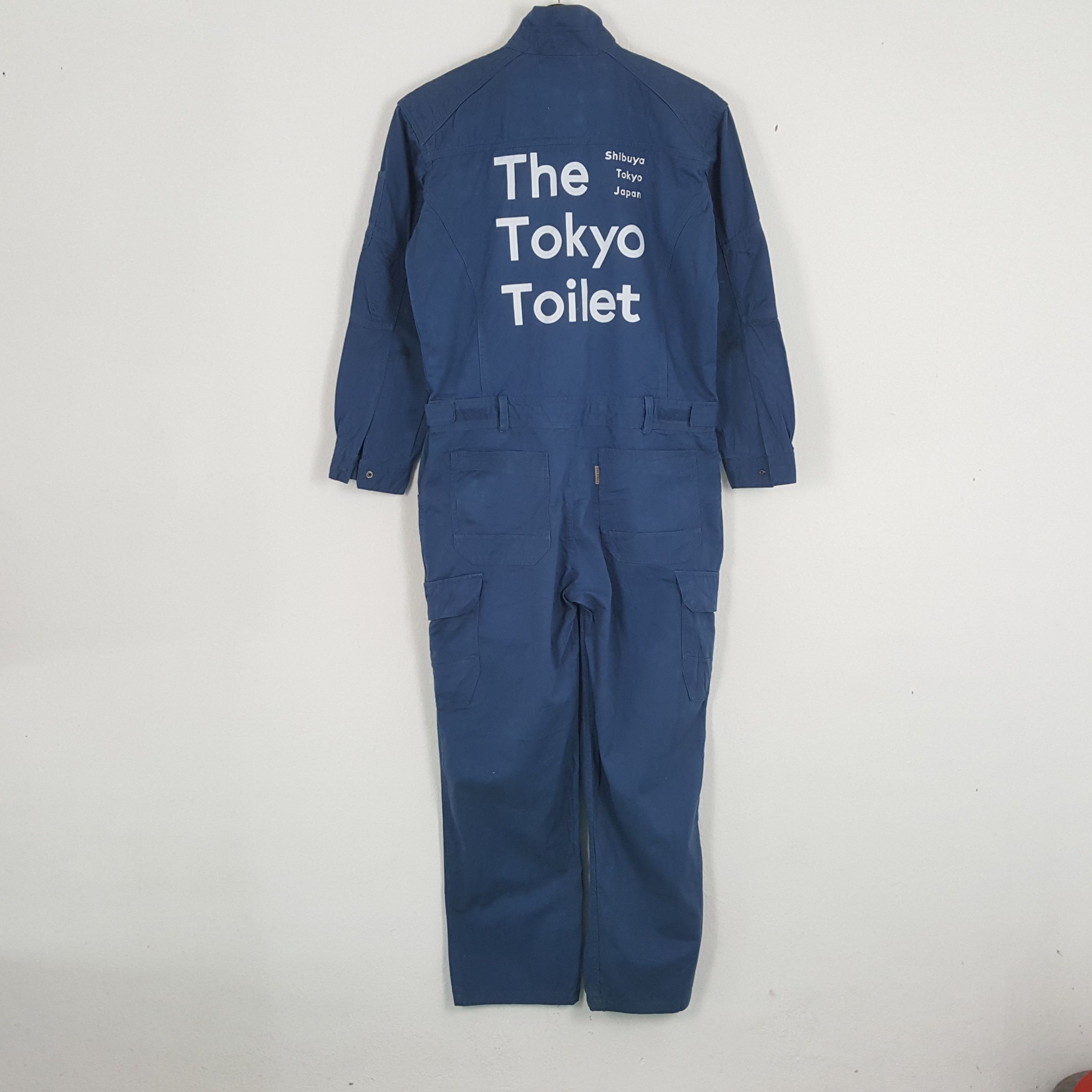 Japanese Brand × Vintage THE TOKYO TOILET Workwear Style Custom Art Coverall Jacket Size US L / EU 52-54 / 3 - 1 Thumbnail