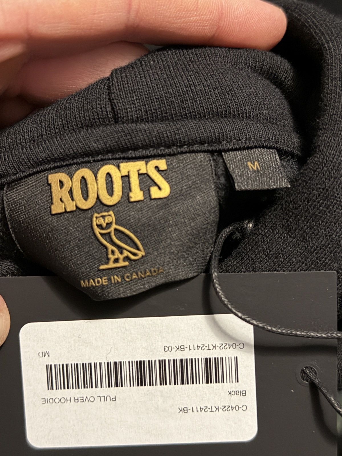 Drake 🦫 RARE🦉 OVO X ROOTS Owl Patch Hoodie Black 2022🔥🔥 Size US M / EU 48-50 / 2 - 7 Thumbnail