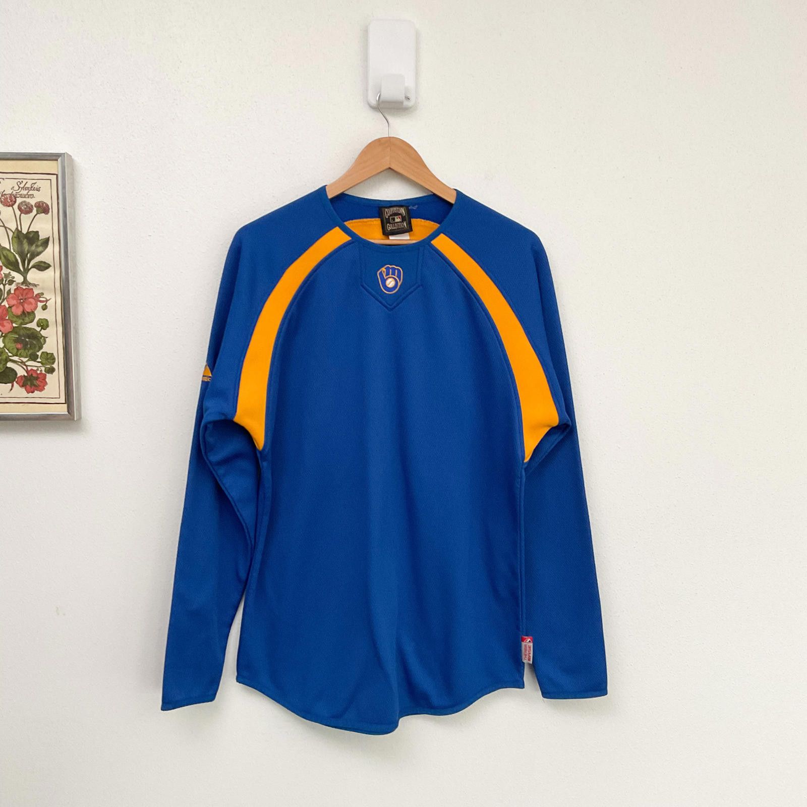 Cooperstown Collection VTG y2k Milwaukee Brewers embroidered long sleeve pullover M Size US M / EU 48-50 / 2 - 1 Thumbnail