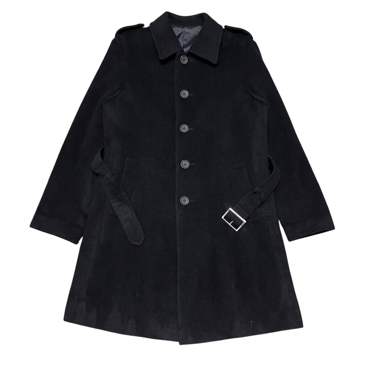 PPFM PPFM Peyton Place For Men Wool Belted Coat Size US M / EU 48-50 / 2 - 1 Thumbnail