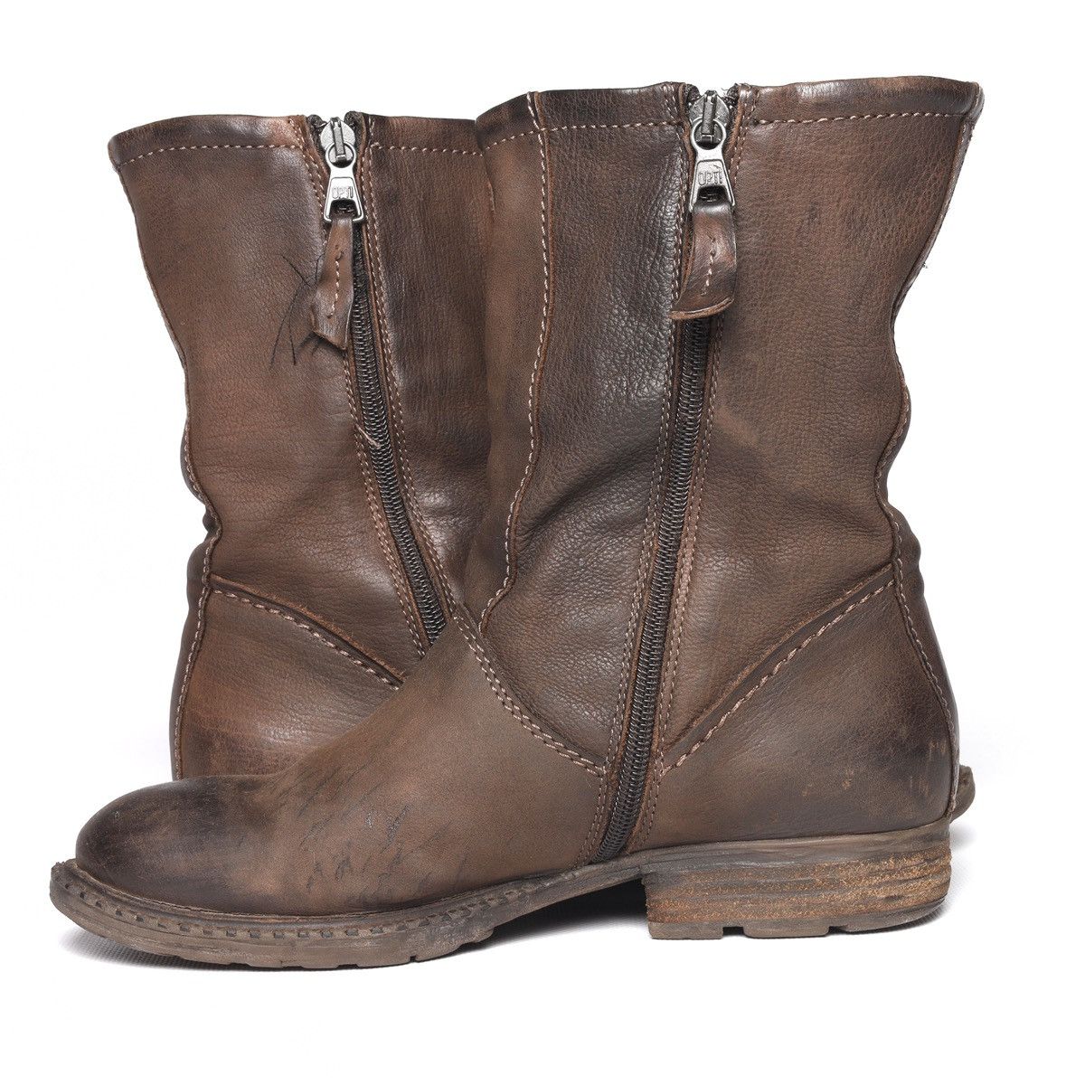 A.S.98 AS 98 A.S.98 Airstep Brown Leather Boots Shoes Avantgarde Size US 6 / IT 36 - 4 Thumbnail