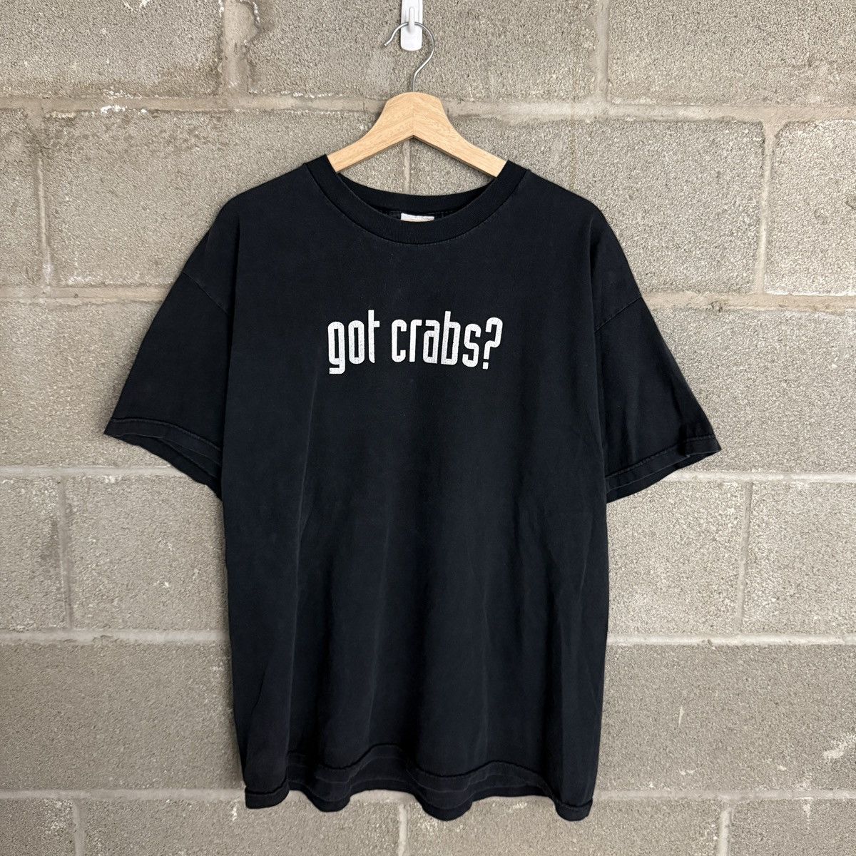 Other Vintage Got Crabs? Joe's Crab Shack Black Tee Mens XL Size US XL / EU 56 / 4 - 1 Thumbnail