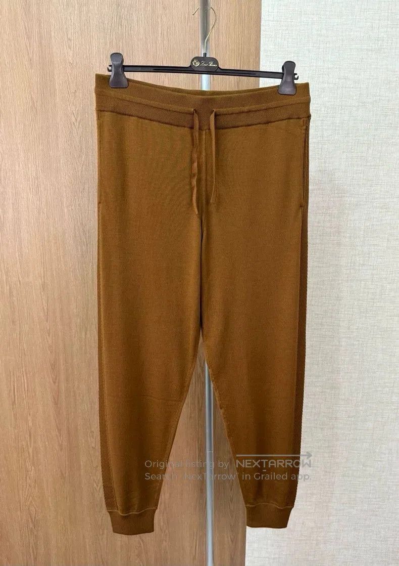 Loro Piana 12 Micron Knit Sweatpants.