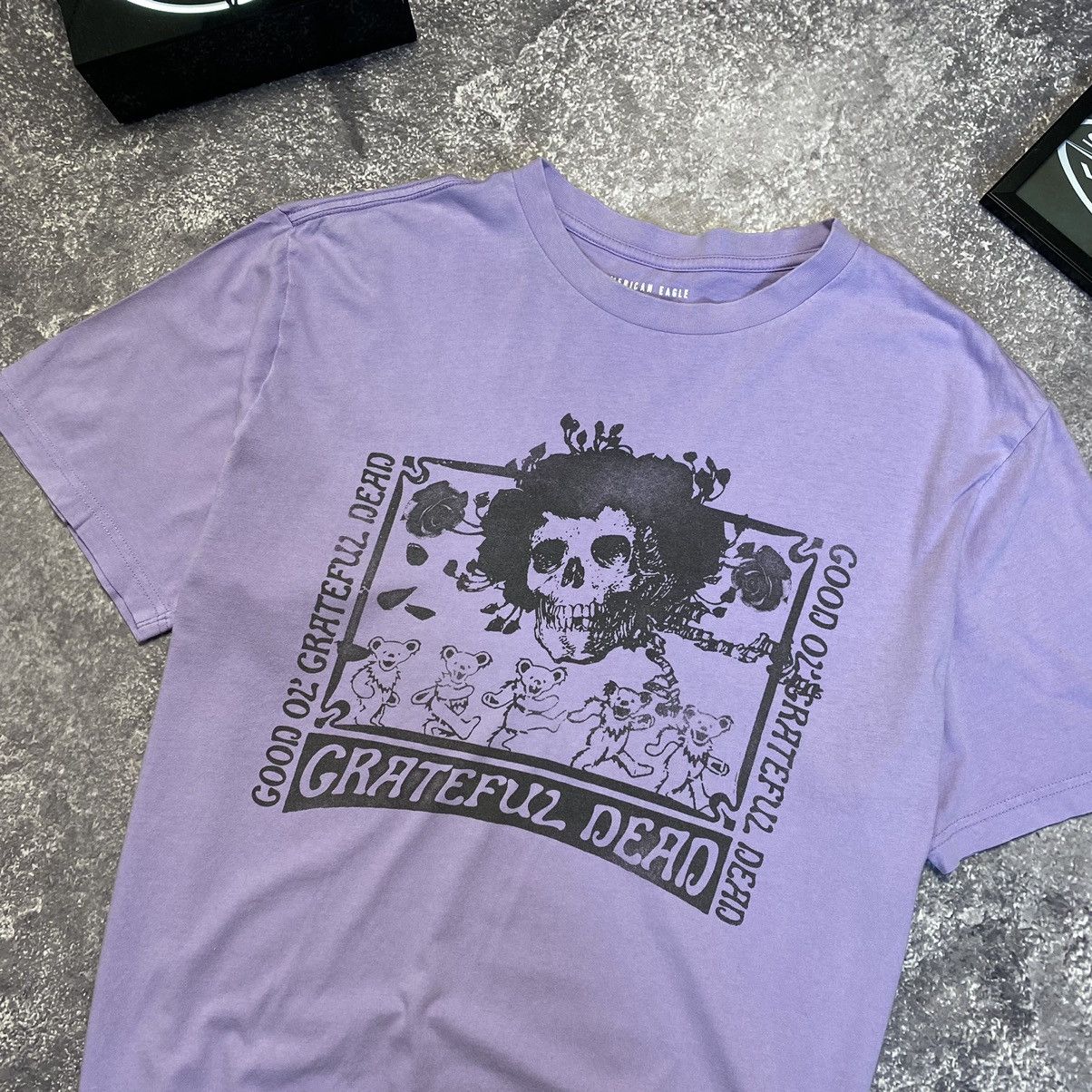 Band Tees Vintage Grateful Dead Big Skeleton logo Graphic 90’s tee Size US L / EU 52-54 / 3 - 2 Thumbnail