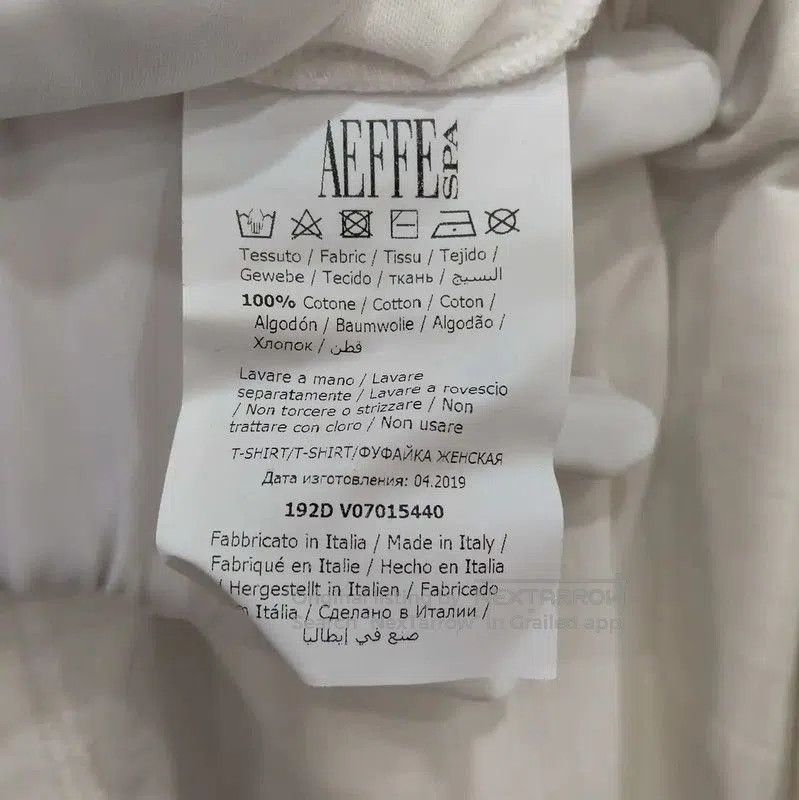 Moschino Moschino White Cotton Summer T-Shirt . Size XL / US 12-14 / IT 48-50 - 4 Thumbnail