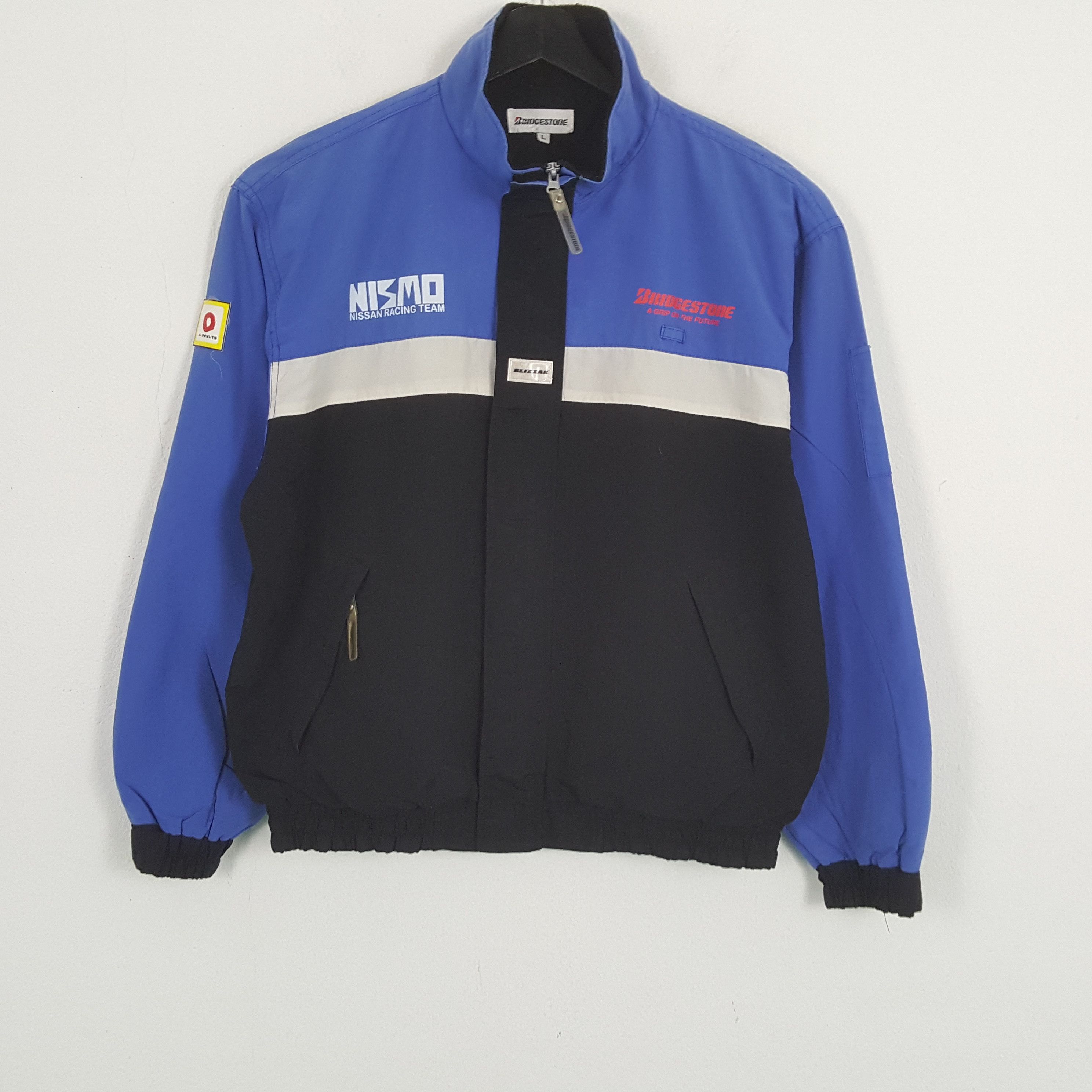 Japanese Brand × Vintage BRIDGESTONE x NISMO NISSAN RACING TEAM Custom Art Jacket Size US L / EU 52-54 / 3 - 3 Thumbnail